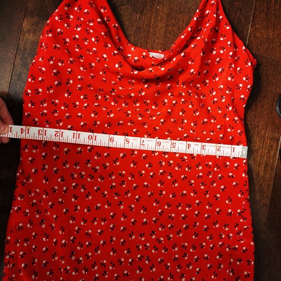 Red Strappy Dress - Picture 6 of 6